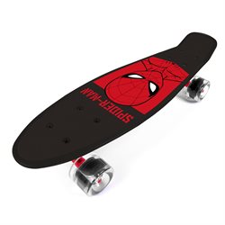 Seven Penny Skateboard Spider-Man med gummihjul 